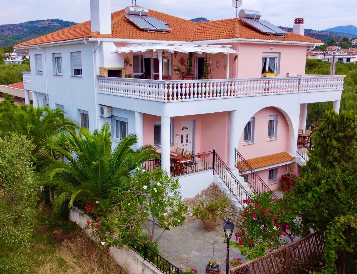 Aegean Villas Potos Bagian luar foto