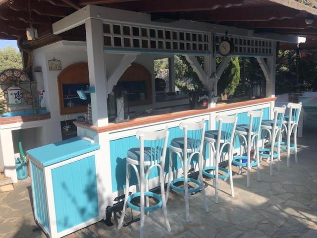 Aegean Villas Potos Bagian luar foto