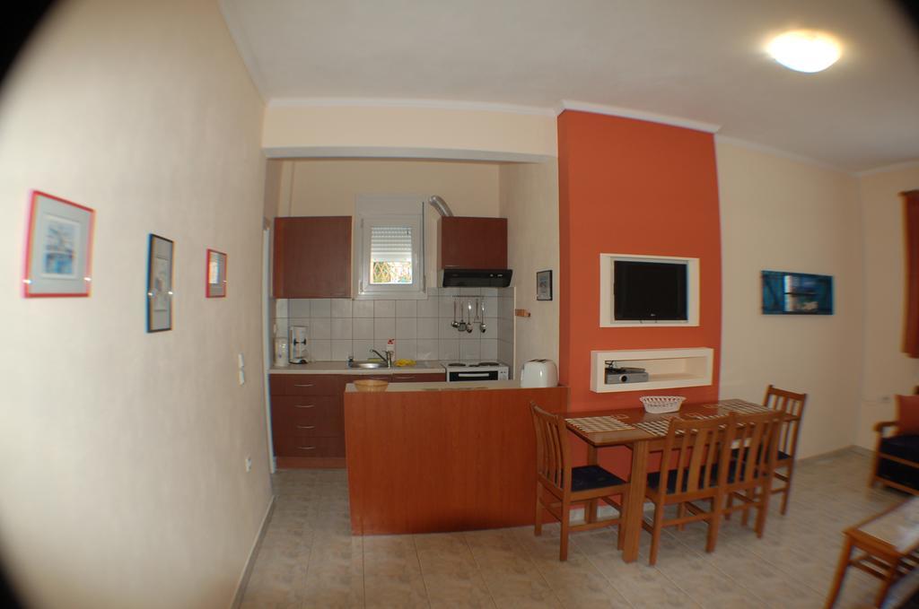Aegean Villas Potos Bagian luar foto