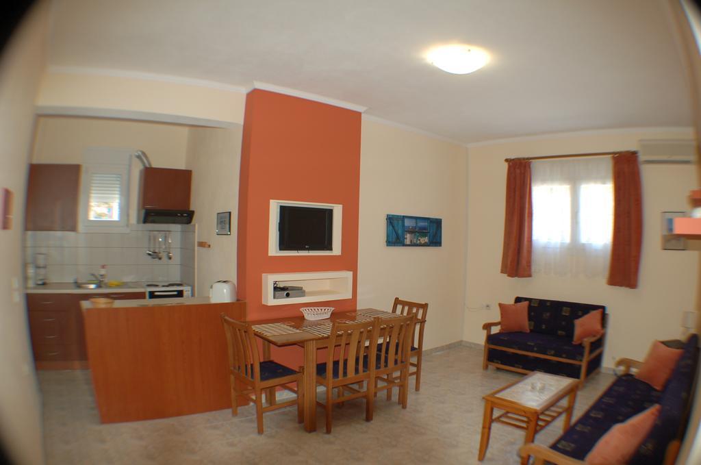 Aegean Villas Potos Bagian luar foto